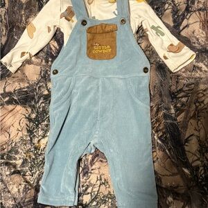 Blue Overalls for Kids